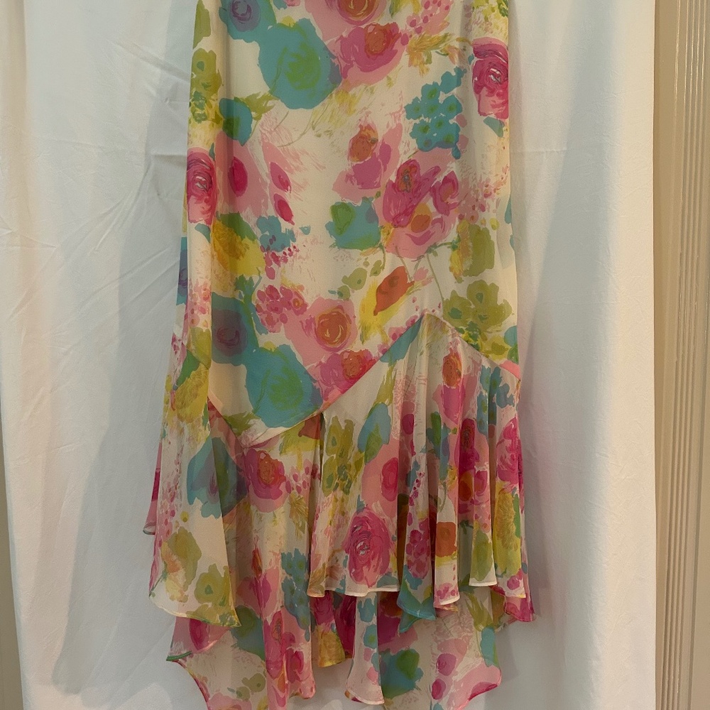 Dana Buchman Floral Spring Skirt